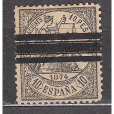 España Barrados 1874 Edifil 145S