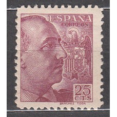 España Sueltos 1939 Edifil 868 ** Mnh - General Franco
