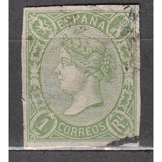 España Clásicos 1865 Edifil 72 Usado - roto