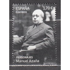 España II Centenario Correo 2024 Edifil 5721 ** Mnh  Manuel Azaña 