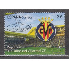 España II Centenario Correo 2024 Edifil 5730 ** Mnh Centenario Villarreal C.F - Fútbol 