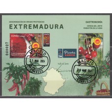 España II Centenario Correo 2024 Edifil 5732 usado Protegidas Extremadura 