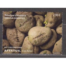 Andorra Española Correo 2024 Edifil 557 ** Mnh Affatus d Ere Ariza 