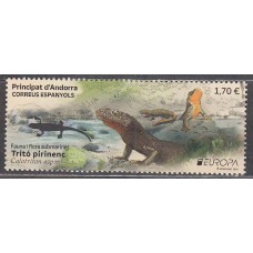 Andorra Española Correo 2024 Edifil 558 ** Mnh Europa -Fauna