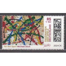 Alemania Federal Correo 2024 Yvert 3604/6 ** Mnh Sobrecarga sellos 3 valores