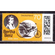 Alemania Federal Correo 2024 Yvert 3608 ** Mnh Bertha Benz 