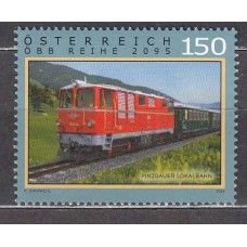 Austria Correo 2024 Yvert 3674 ** Mnh Tren 