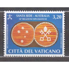 Vaticano Correo 2023 Yvert 1943 ** Mnh Relaciones Diplomaticas con Australia