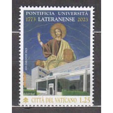 Vaticano Correo 2023 Yvert 1944 ** Mnh Universidad Pontifica Luterana