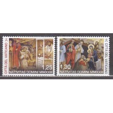 Vaticano Correo 2023 Yvert 1955/56 ** Mnh Navidad