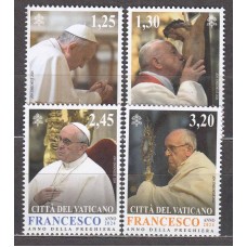 Vaticano Correo 2024 Yvert 1960/62 ** Mnh Pontificado Papa Francisco 