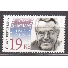 Chequia - Correo 2022 Yvert 1005 ** Mnh Personaje Milos Forman