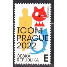 Chequia - Correo 2022 Yvert 1015 ** Mnh Conferencia del Comie Inernacion de Museos de Praga