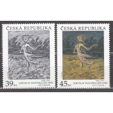 Chequia - Correo 2022 Yvert 1027/28 ** Mnh Arte