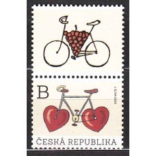 Chequia - Correo 2023 Yvert 1034 ** Mnh Bicicleta