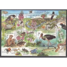 Chequia - Hojas Yvert 99 ** Mnh Protección de la Naturaleza - Fauna