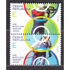 Chequia - Correo 2024 Yvert 1065/66 ** Mnh Deportes