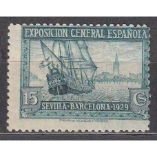 España Sueltos 1929 Edifil 438 ** Mnh