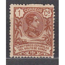 Guinea Sueltos 1909 Edifil 59 * Mh