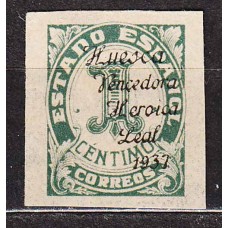 Locales Patrióticos Huesca 1937 Edifil 1 * Mh