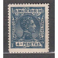 Rio de Oro Sueltos 1907 Edifil 31 * Mh