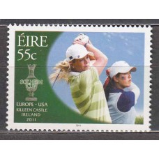 Irlanda Correo 2011 Yvert 1994 ** Mnh Deportes - Golf Femenino