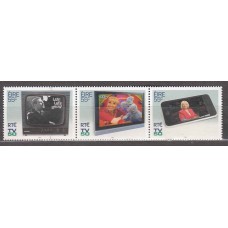 Irlanda Correo 2011 Yvert 1999/2001 ** Mnh Televisión y Radio