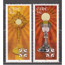 Irlanda Correo 2012 Yvert 2019/20 ** Mnh Congreso Eucaristico 