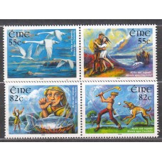 Irlanda Correo 2012 Yvert 2032/35 ** Mnh Mitos y Leyendas