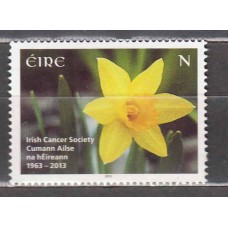 Irlanda Correo 2013 Yvert 2044 ** Mnh Flores