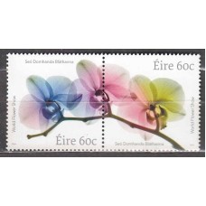 Irlanda Correo 2014 Yvert 2096/97 ** Mnh Flores