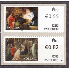 Irlanda - Distribuidores Yvert 41/42 ** Mnh Navidad