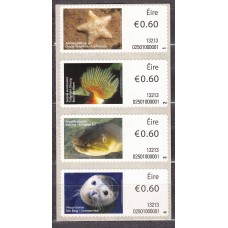 Irlanda - Distribuidores Yvert 43/46 ** Mnh Fauna Marina