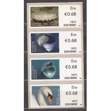 Irlanda - Distribuidores Yvert 53/56 ** Mnh Fauna