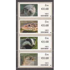 Irlanda - Distribuidores Yvert 57/60 ** Mnh Fauna