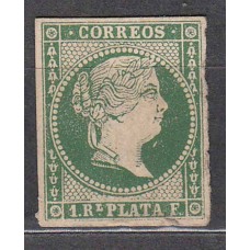 Antillas Sueltos 1857 Edifil 8 (*) Mng