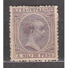 Cuba Sueltos 1891 Edifil 122 * Mh