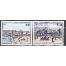 Monaco - Correo 1983 Yvert 1385/86 ** Mnh Pintura - La Belle epoque