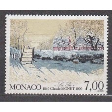 Monaco - Correo 1990 Yvert 1747 ** Mnh Pintura - Claude Monet