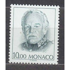 Monaco - Correo 1991 Yvert 1809 ** Mnh Personaje - Rainiero III