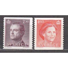 Suecia - Correo 1990 Yvert 1564/65 ** Mnh Personajes- Reyes de Suecia