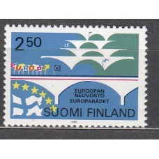 Finlandia - Correo 1989 Yvert 1057 ** Mnh Consejo de Europa