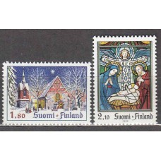 Finlandia - Correo 1992 Yvert 1161/62 ** Mnh Navidad