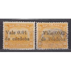 Nicaragua - Correo 1922 Yvert 441/42 usado