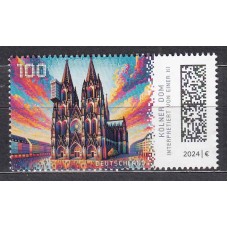 Alemania Federal Correo 2024 Yvert 3612 ** Mnh Catedral de Colonia