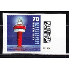 Alemania Federal Correo 2024 Yvert 3620 ** Mnh Faro Adhesivo de carnet