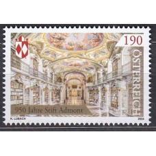 Austria Correo 2024 Yvert 3686 ** Mnh 950 Años Admont Abbey