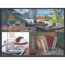 Austria Correo 2024 Yvert 3682/85 ** Mnh Hojita Tradiciones