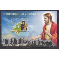 Vaticano Correo 2024 ** Mnh En Camino al Aniversario Europa