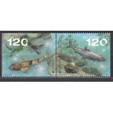 Suiza Correo 2024 Yvert 2829/30 ** Mnh Europa - Fauna Marina - Peces